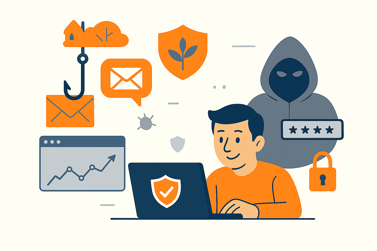 AutoPhish platform screenshot showing phishing simulation setup